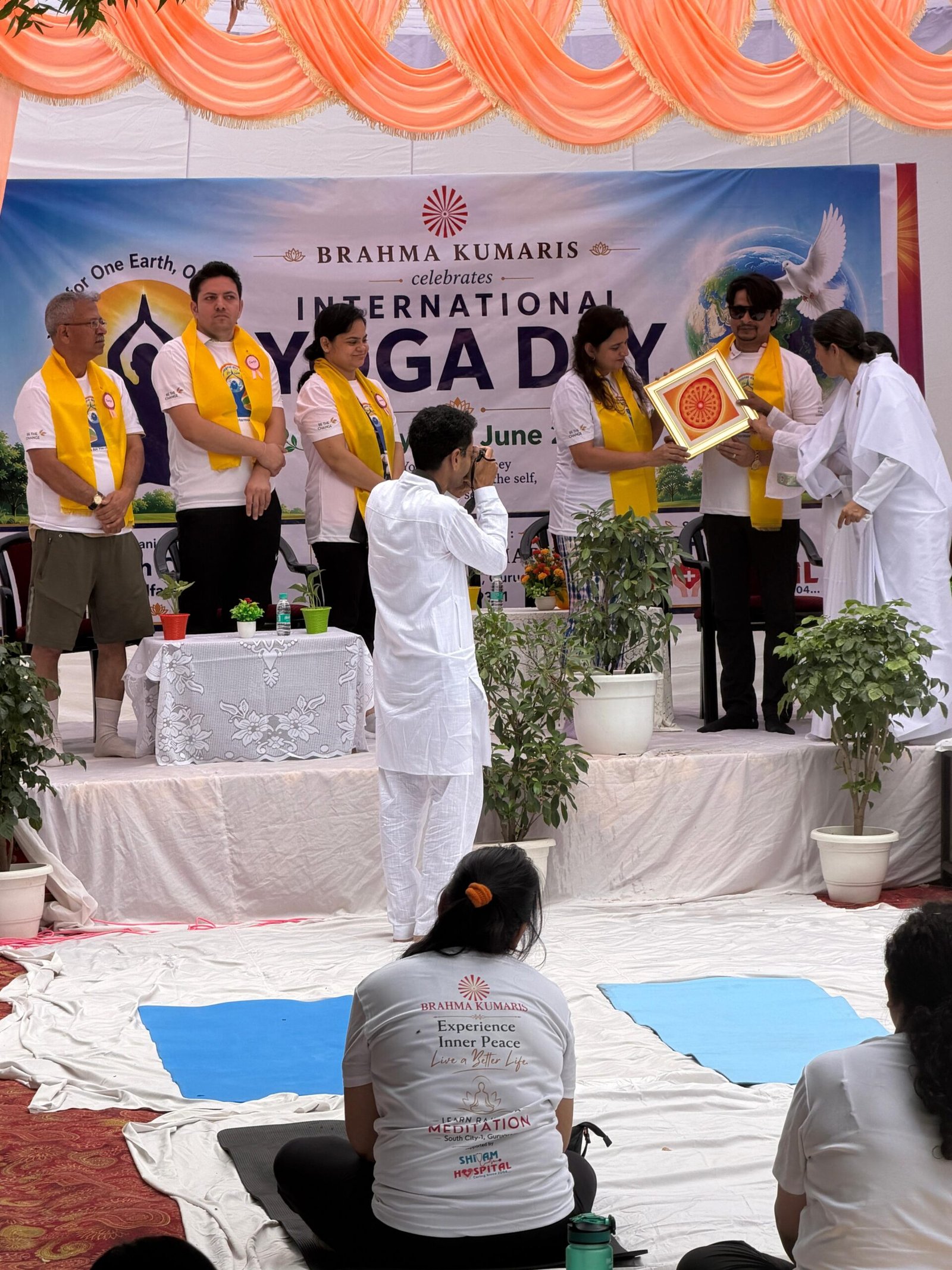 Shivam Hospital International Yoga Day event